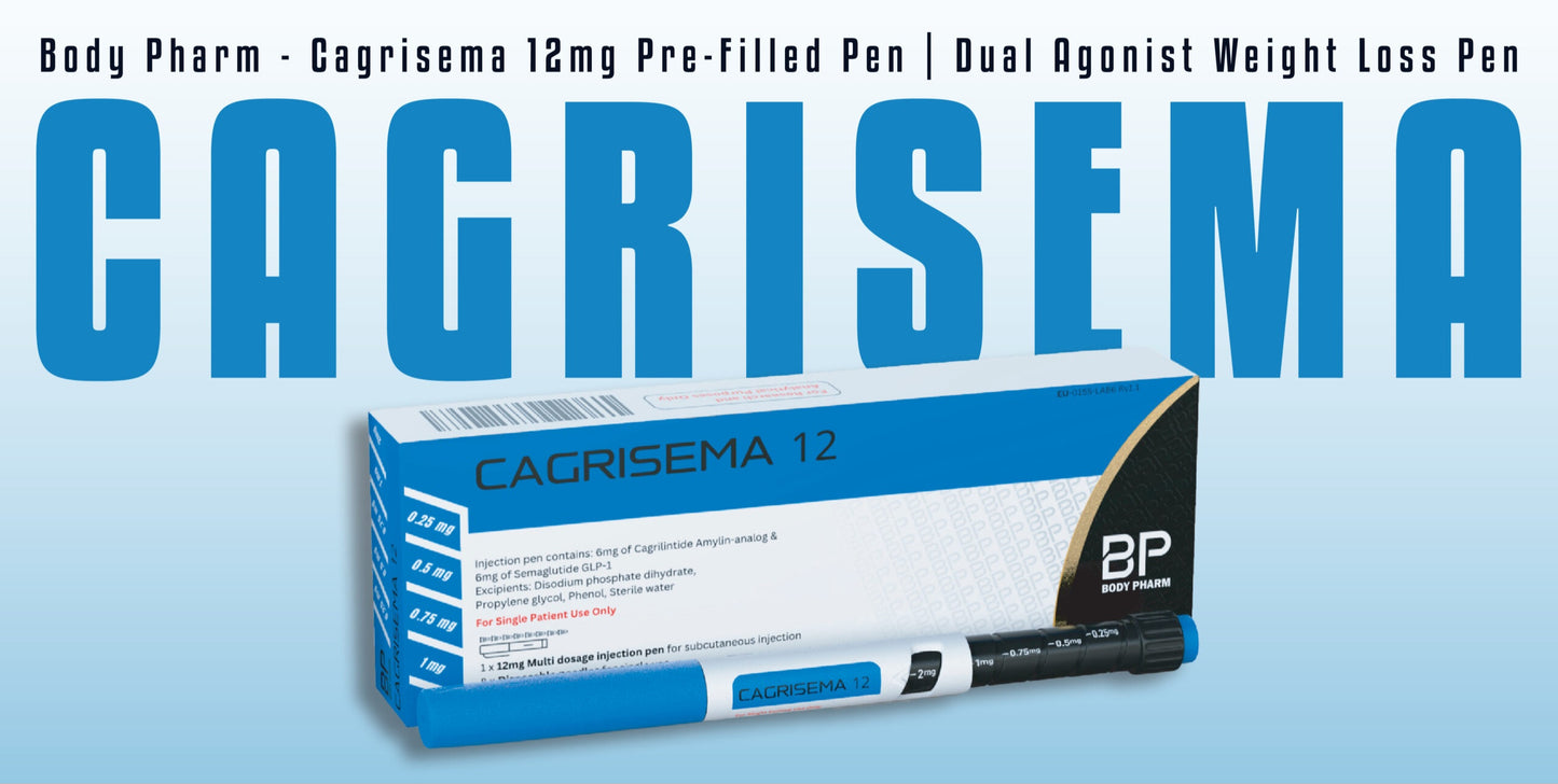 Body Pharm Cagrisema 12mg Pre-Filled Pen | Dual agonist weightloss Pen