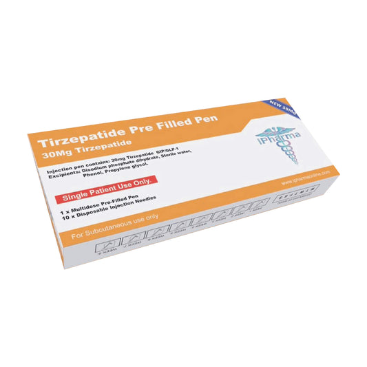 Ipharma Tirzepatide 30mg pre-filled  Pen | Dual Agonist Weightloss Pen