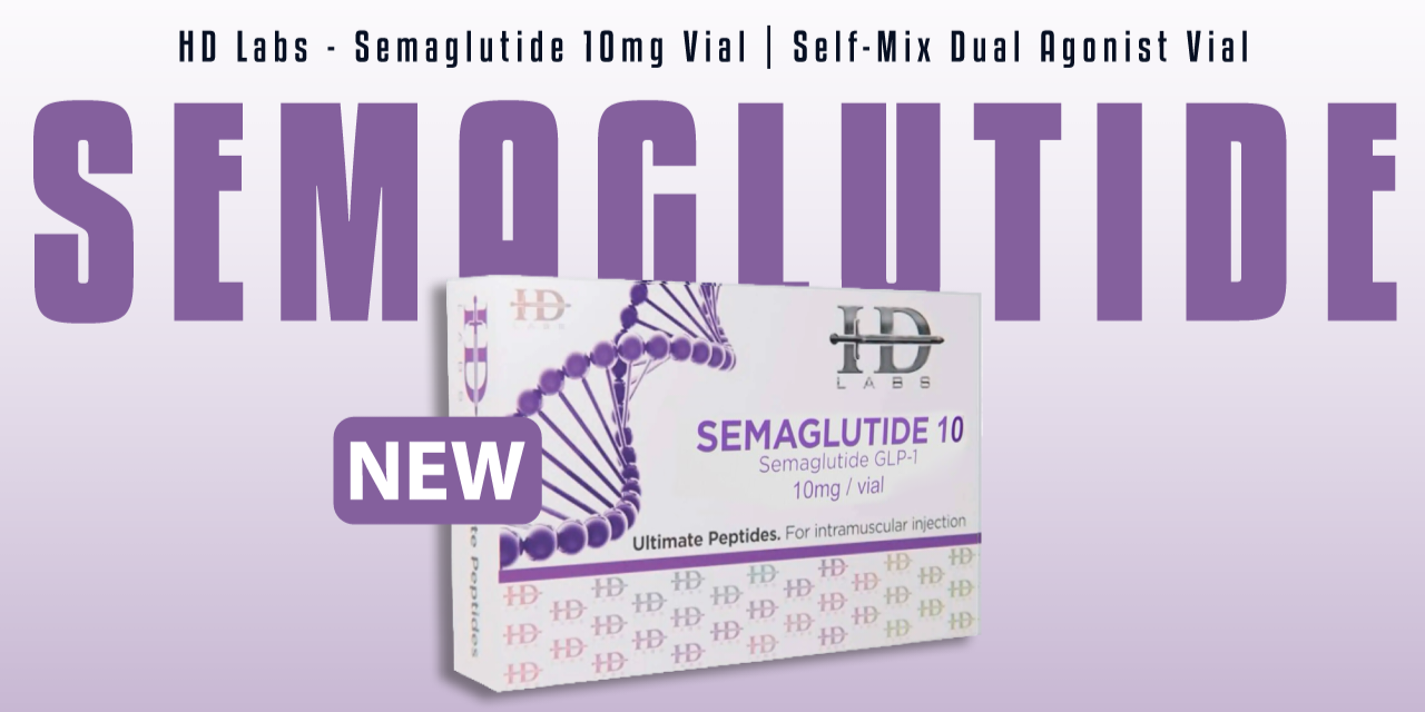 HD Labs - Semaglutide 10mg Vial | self-Mix weightloss Vial