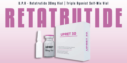 U.P.A Retatrutide 30mg Vial | Triple Agonist Self-mix Vial