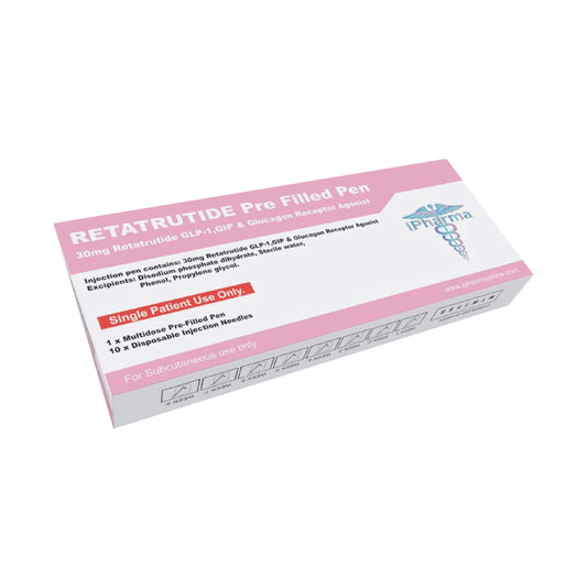 Ipharma - Retatrutide 30mg Pre-filled Pen / Triple Agonist weightloss Pen