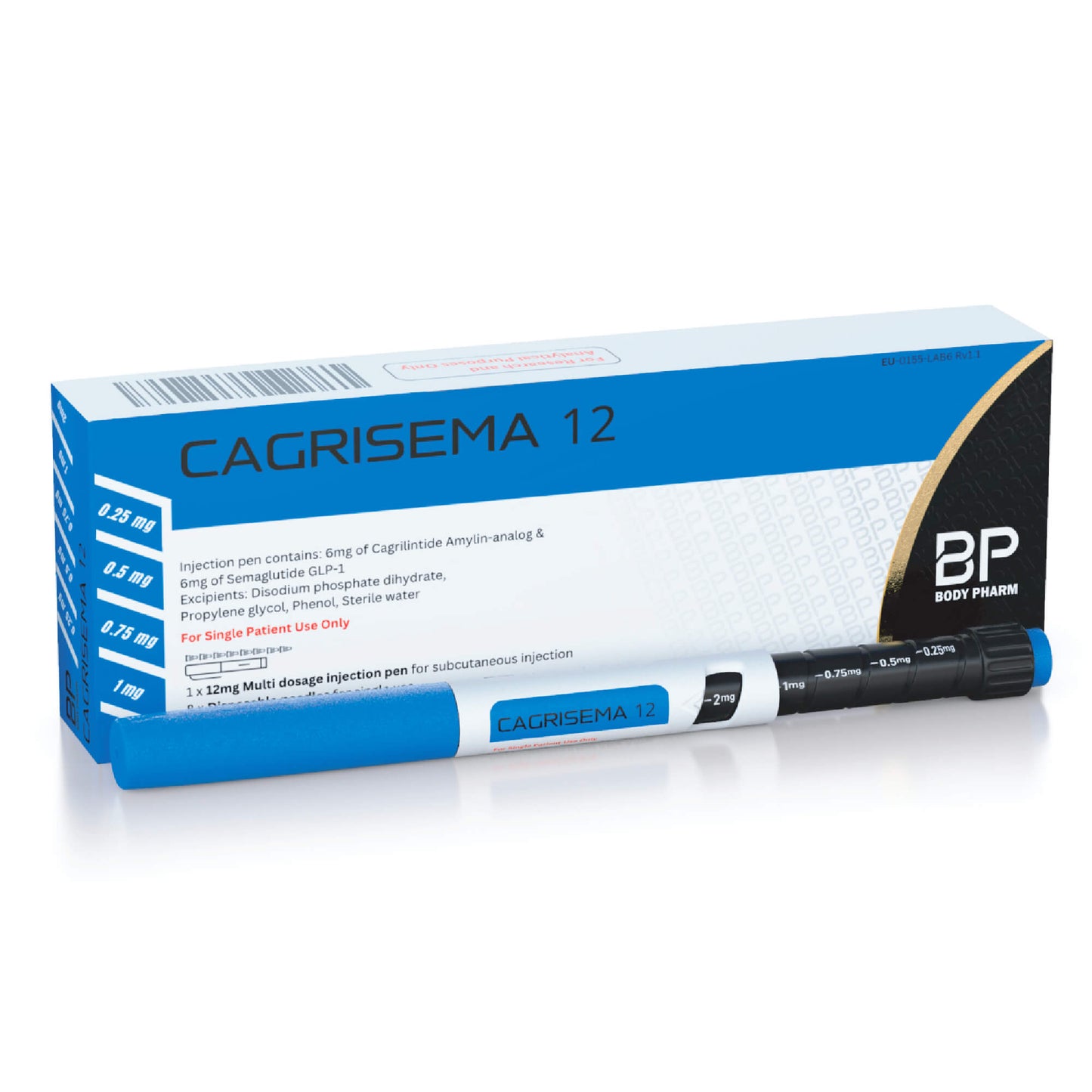 Body Pharm Cagrisema 12mg Pre-Filled Pen | Dual agonist weightloss Pen