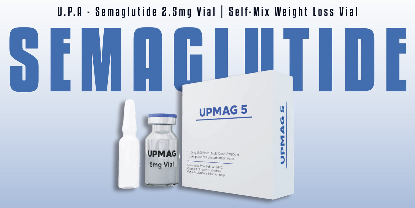 U.P.A Upmag/Semaglutide 5mg Vial | Self-Mix Weight loss Vial