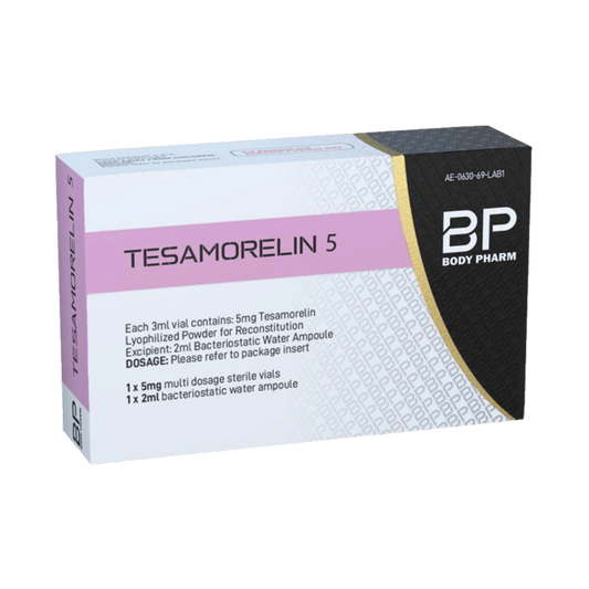 Body Pharm - tesamorelin - Growth ormone Releasing Factor 5mg |Peptide Formula